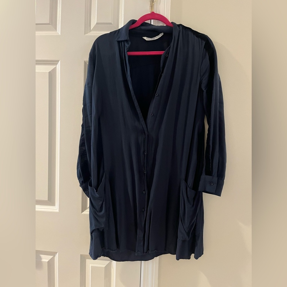 Zara Button Down Dress